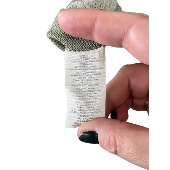 P.J. Salvage Camo Print Oversized Sweatshirt Green Size 3X Neutral Cozy Fall - Picture 4 of 11